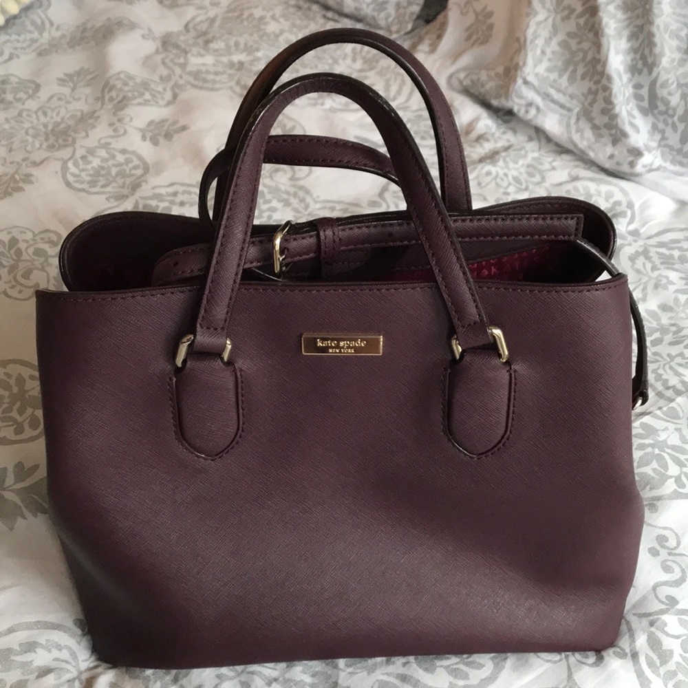 Kate Spade Wine Medium Satchel